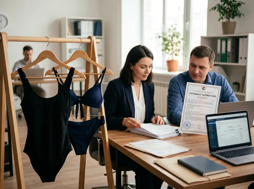 Сертификат соответствия на купальники